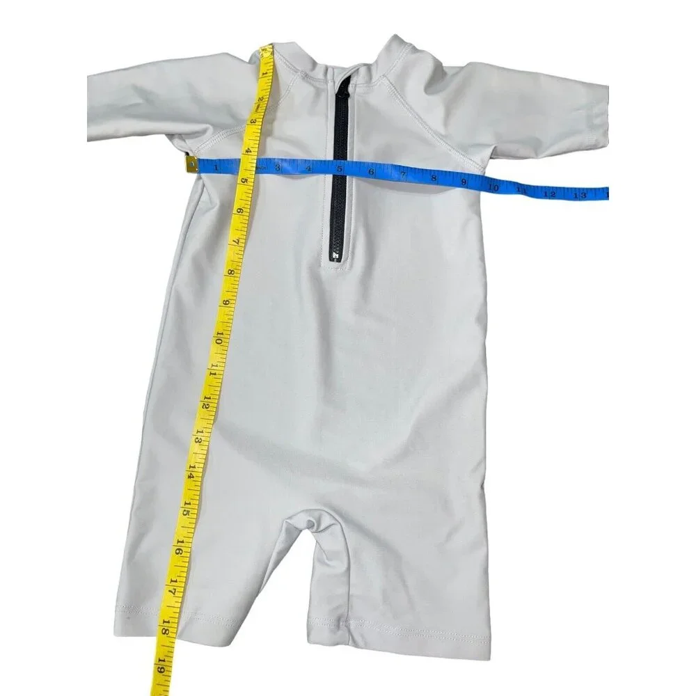 Lilly + Sid Boys 1-2 Years Slate Grey Surfsuit 12M-24M
